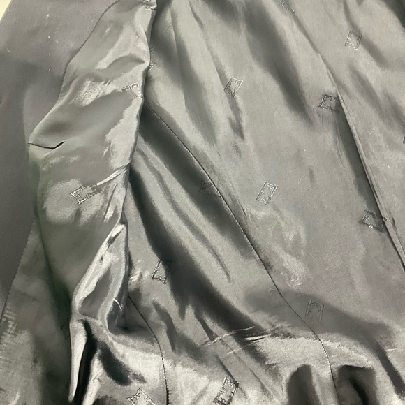 Escada Margaretha Ley 100% New Wool Dark Blue 7-Button Closure Cuffed Sleeve 36. - Picture 15 of 16